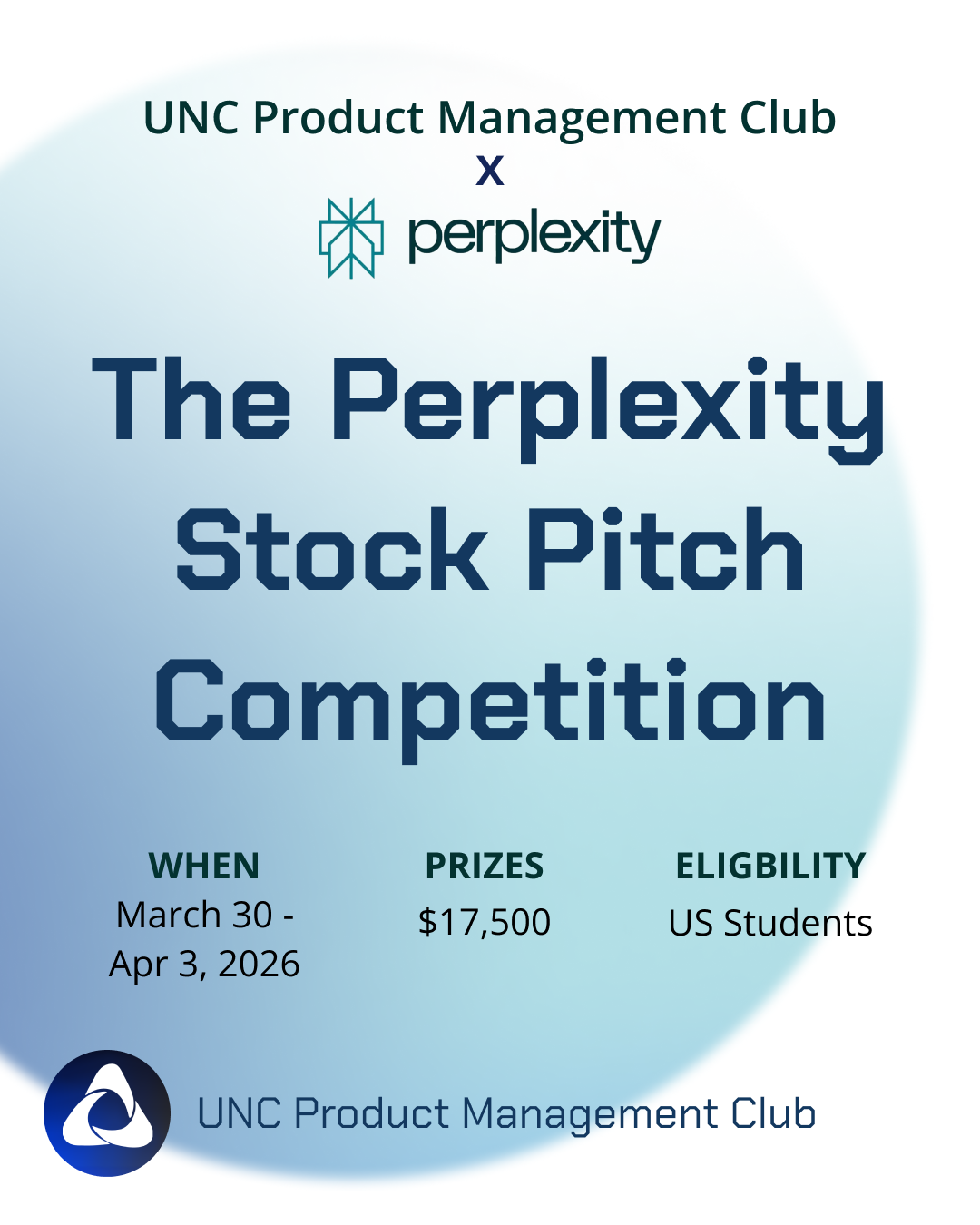 UNC PM Club × Perplexity Stock Pitch Competition
